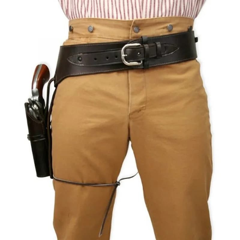 Men Women Western Gun Belt Holster Medieval Corsair Captain Waistband Halloween Costumes Cosplay Renaissance Cowboy Belt bag