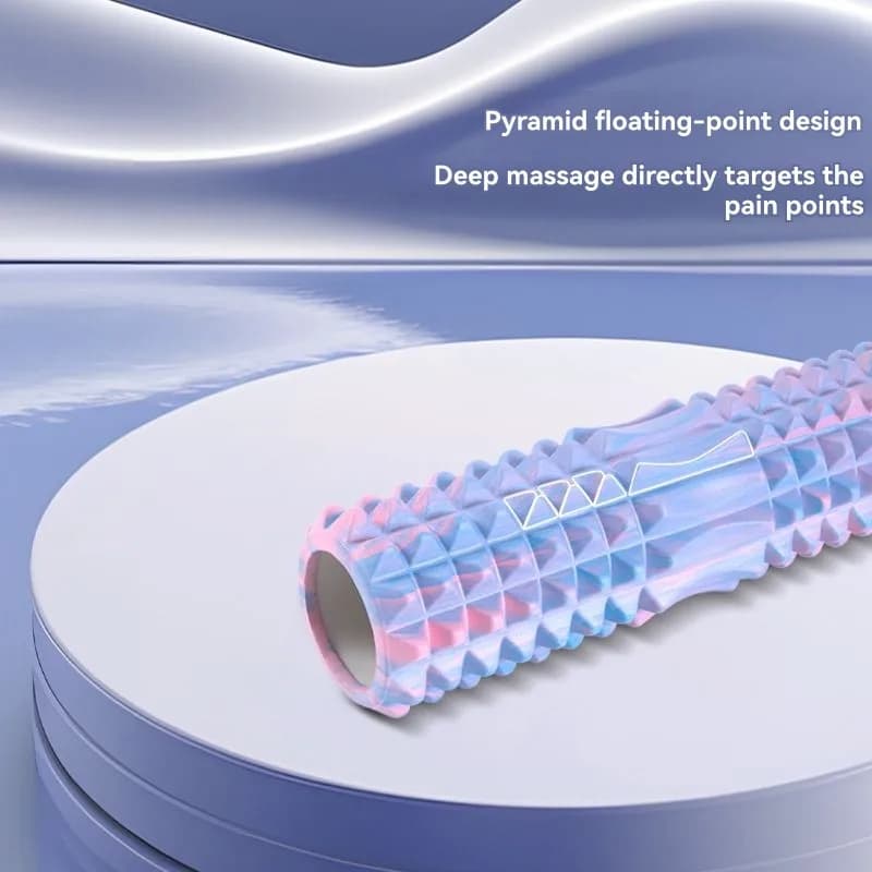 Y49A-For muscle relaxation, fitness training and relaxation tool, EVA PVC foam roller, 45 cm solid core design