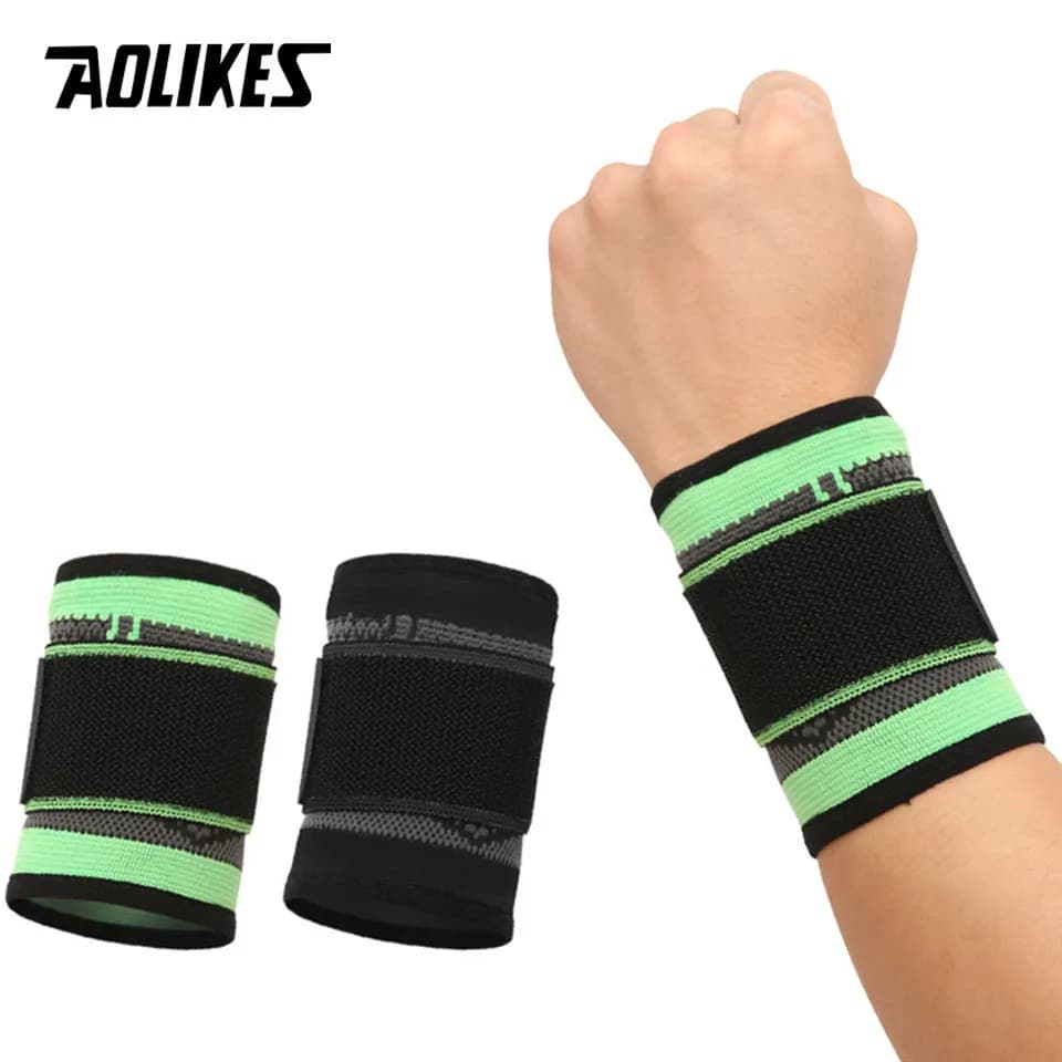 AOLIKES tutore da polso fasce da polso cinturino da polso a compressione, supporto da polso per sollevamento pesi Fitness, sollievo dal dolore, cinturino regolabile