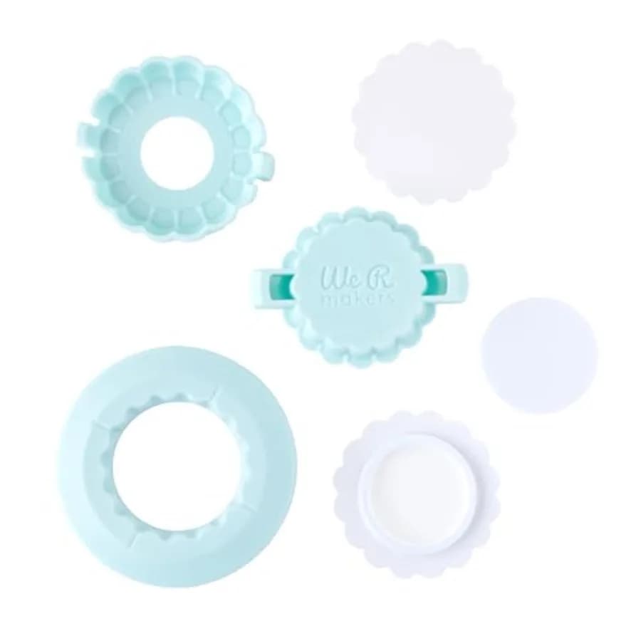 Button Press Puffy Sticker and Shaker Shape Kit, Fastners Buttons Arts Crafts Sewing Notion Paper Supplies Scrapbooking Stampin