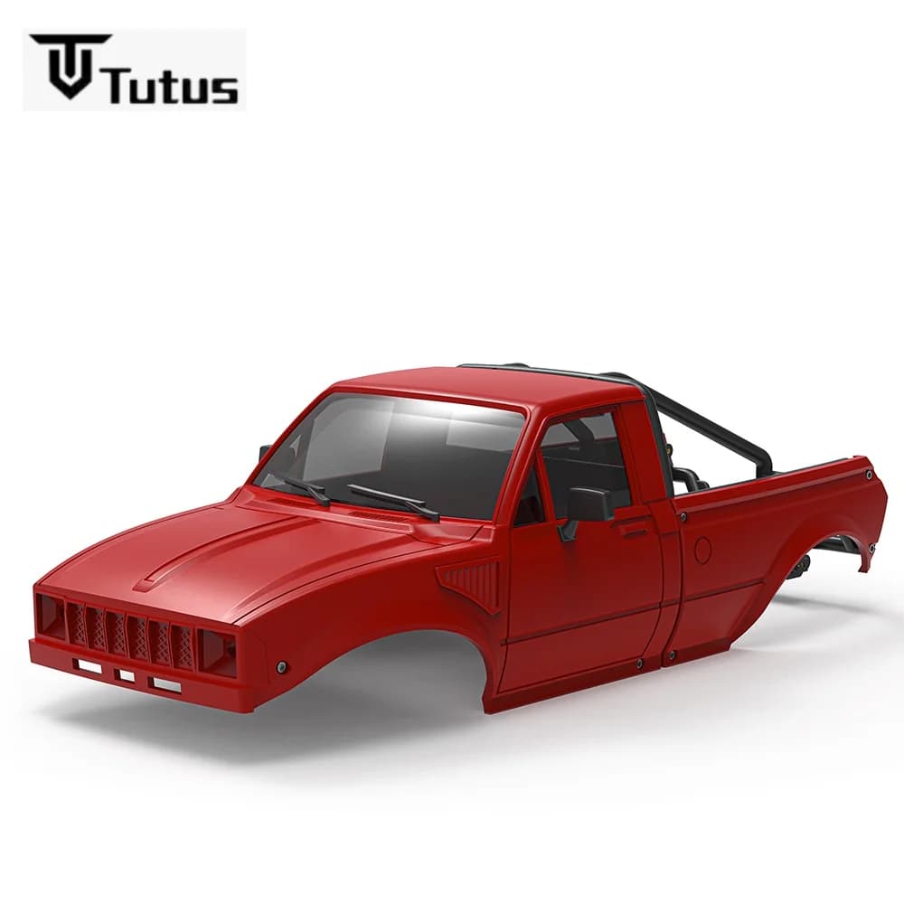 Guscio rigido per pickup con portapacchi per RC Crawler 1/24 Axial SCX24 C10 Bronco Jeep Wrangler Base Camp 4Runner IR60-24