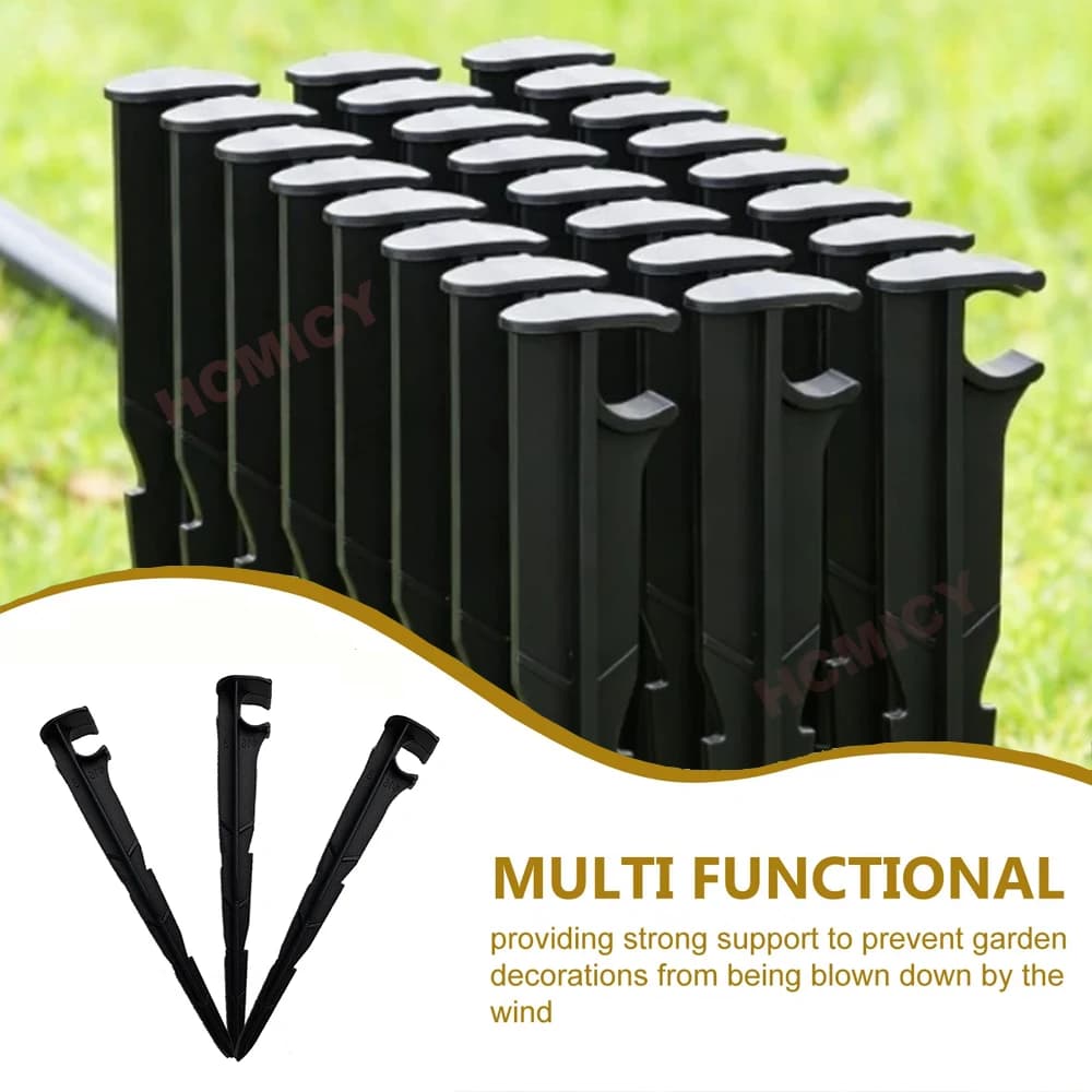 20-50PCS Water Pipe Bracket Multi-Functional Pipe Support Bracket Drip Irrigation Hose Anchor Gardening Accessories