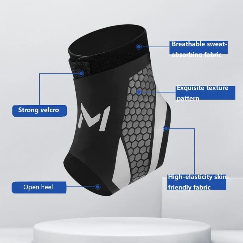 1 Pezzo Fascia Elastica Compressiva per Caviglia, Supporto Plantare per Fascite Plantare, Tutore Notturno, Protezione e Ortesi per Caviglia