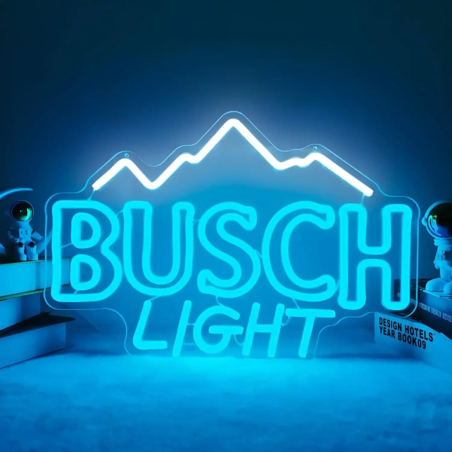 Insegna al neon per barra di birra Insegna al neon a LED dimmerabile USB per camera da letto Soggiorno Club Bar Man Cave Regali per feste Decorazione da parete