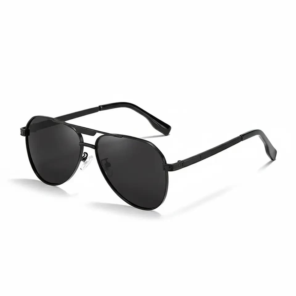 High-end Metal Sunglasses For Men - Strong Uv Protection, Suitable For Driving In Strong Light. Trendy Eyewear For Driving.7721