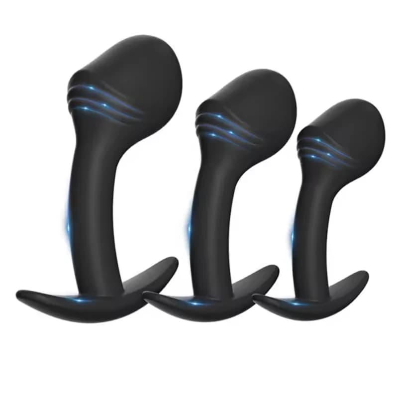SM Silicone Anal Plug Piccola Passeggiata Indossabile Ass Ano Dilatatore Massaggiatore Della Prostata Butt Plug Anal Bead Dildo Giocattoli Uomo Donna Sex Shop