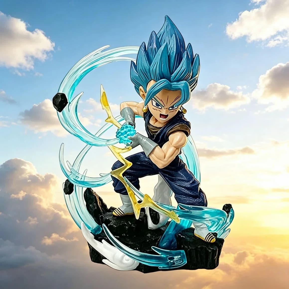 Hot Dragon Ball Z Anime Figure Q Version Vegetto 11CM Action Figure Collection Figurine Model Toys For Children's Gifts