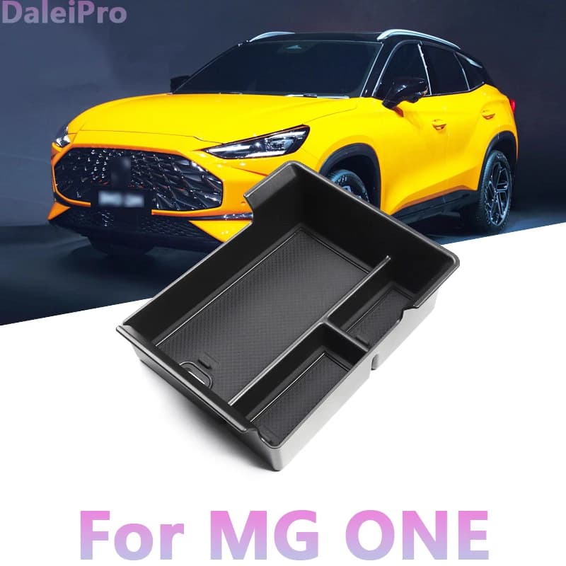 Per MG One 2022 2023 scatola portaoggetti per bracciolo auto scatola portaoggetti per Console centrale vassoio portaoggetti a strati Tidying Styling accessori per auto