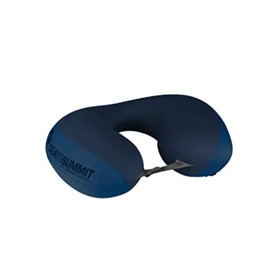 Cuscino gonfiabile per il collo Aeros Premium Traveller blu navy