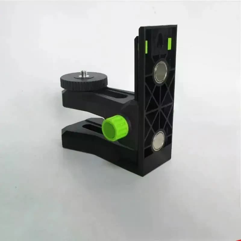 Level Bracket L-Shape 1/4 5/8 Threaded: Tripod Stand 360degree Rotating Mount Magnetic Base Height Adjustment