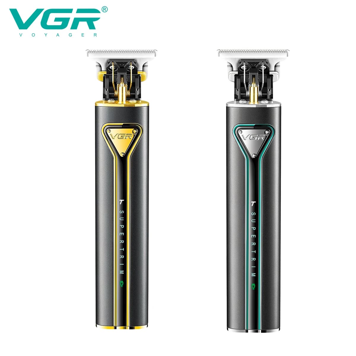 VGR Hair Clipper T9 Hair Trimmer Professional Hair Cutting Machine Metal Wireless Electric Rechargeable Clippers for Men V-009