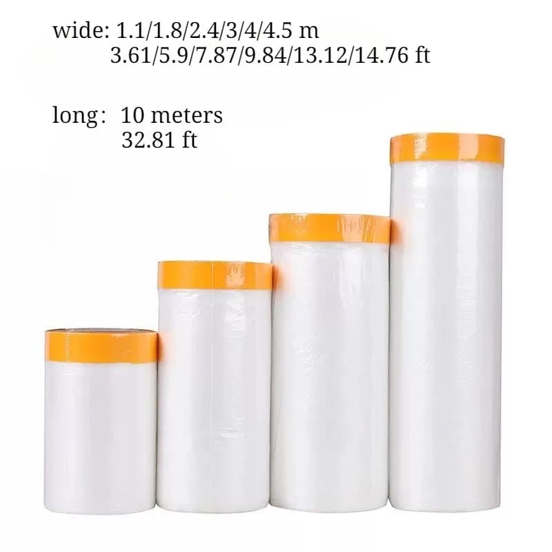 Anti-dust disposable protective film for bed, sofa, dust cover for dorm, protective film for furniture