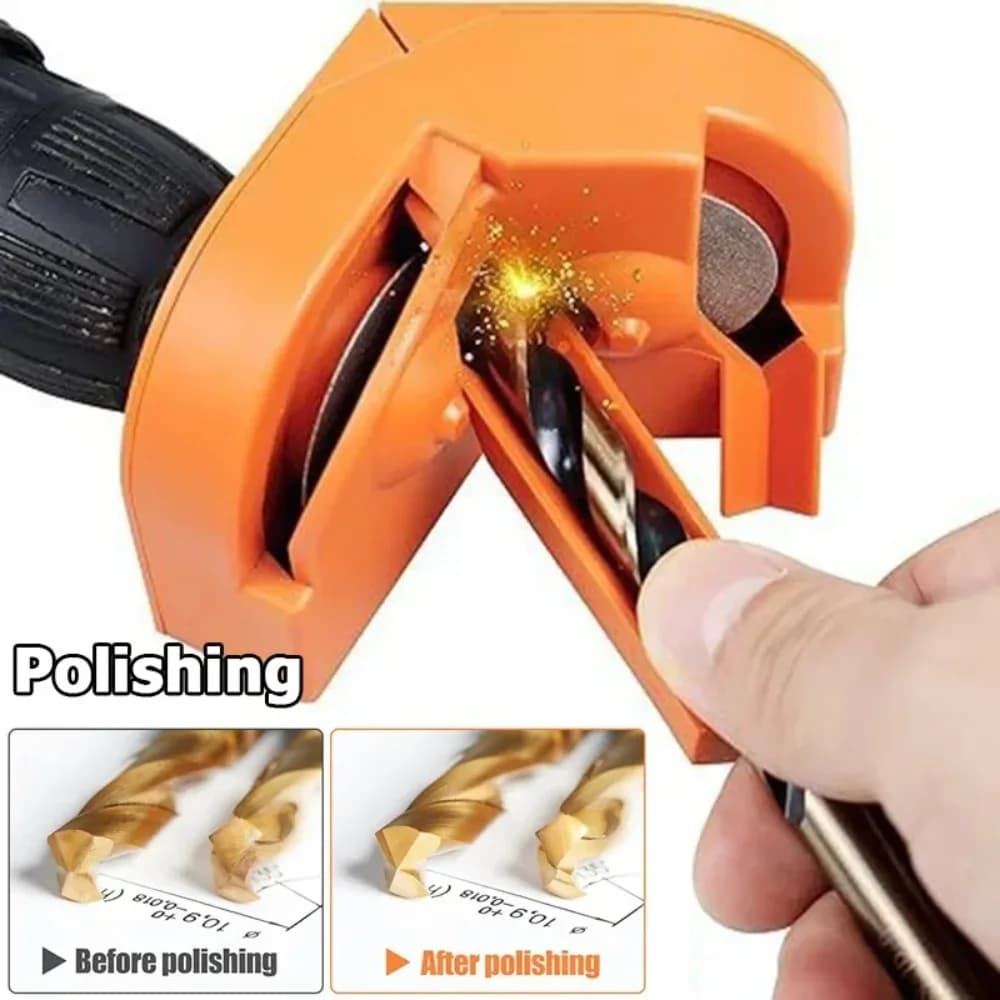 Affilatore Elettrico Multiuso per Punte da Trapano, Frese e Forbici - Ideale per Trapani a Percussione