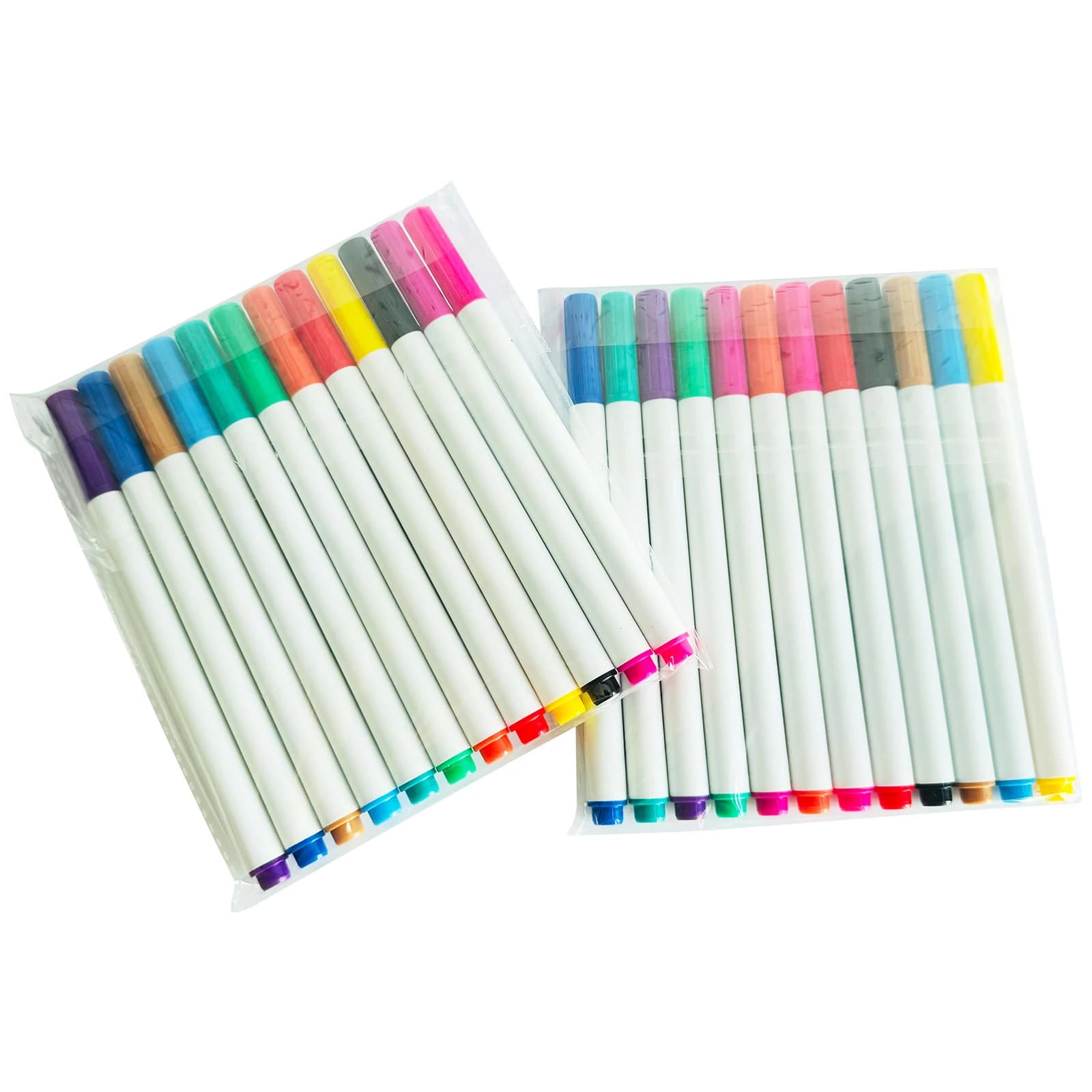 Pennarelli per inchiostro a sublimazione a 12 colori con 30 fogli 3.7 "x 8.3" Set di carta per sublimazione di dimensioni tazza per tazze t-shirt Kit fai da te Bulk