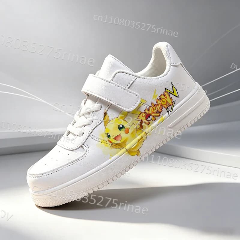 Scarpe Casual Pikachu Charizard per Ragazzi e Ragazze 7-18 Anni, Nuovo Modello Super Carino con Stampa Cartoon, Sneakers alla Moda per Bambini