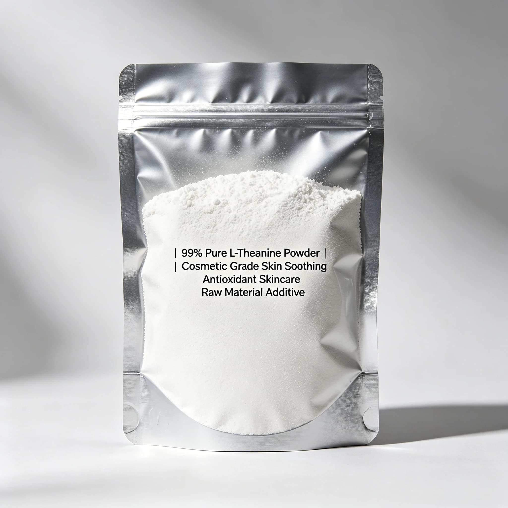 Polvere di L-Teanina Pura al 99% | Additivo Cosmetico Lenitivo e Antiossidante per la Cura della Pelle