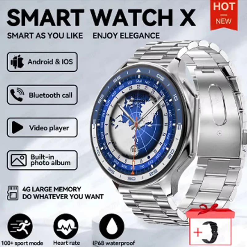 Per IIIF150 Air1 Ultra + Rugged realme 10 2025 Orologio intelligente alla moda da donna Orologio sportivo multifunzionale con frequenza cardiaca e pressione sanguigna