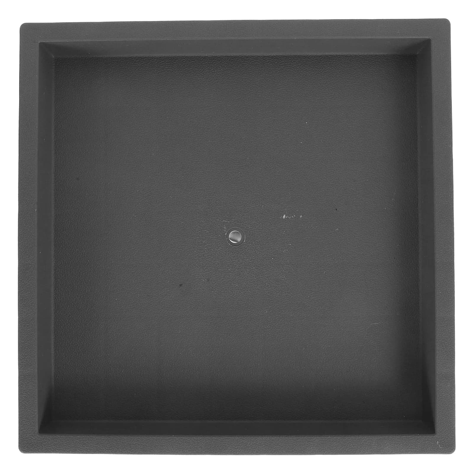 Support Plastic Square Resistant for Plants with Wheels for Internal and External Use, Solar Light Adjustment for Vase Plants