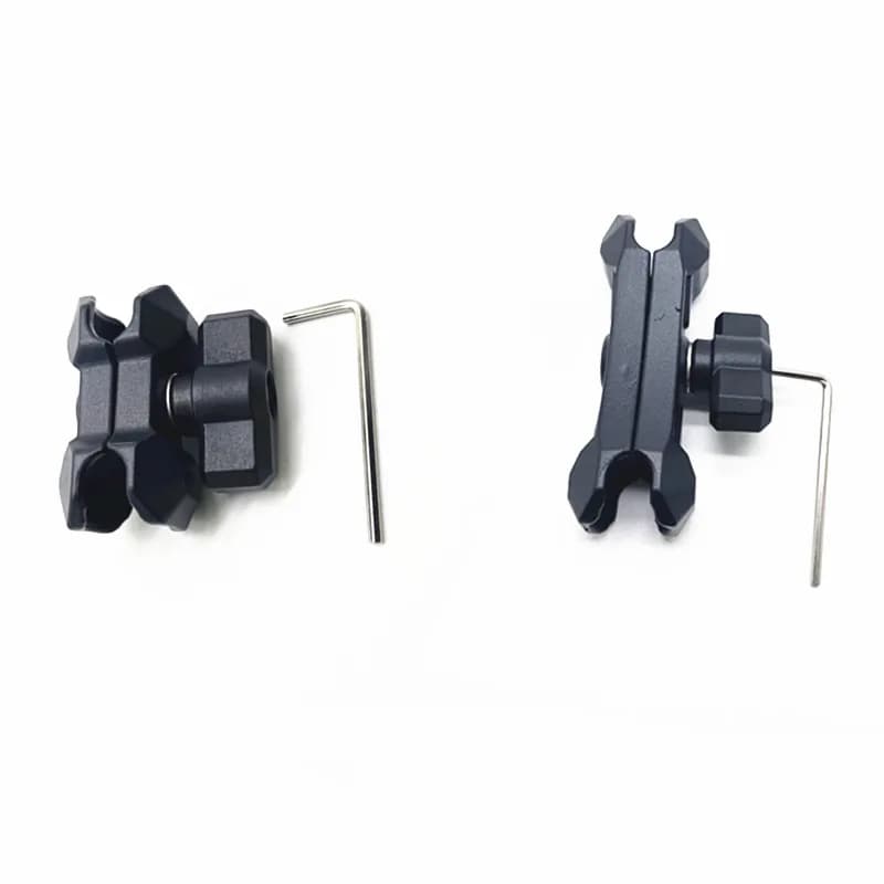 Braccio di prolunga per moto antifurto Morsetto di montaggio per supporto in lega di alluminio Testa a sfera da 25 mm Staffa per telefono per bici Asta per aumentare l'altezza