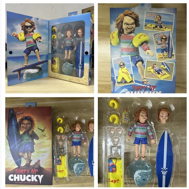 Neca Sdcc Fantasma Doll Revival Surf Doll Action Figures Modello Desktop Ornament Collection Statua Figure Giocattolo Periferico Regali