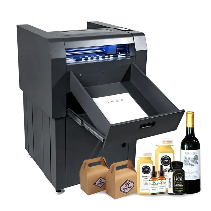 Adesivo per foglio automatico personalizzato Etichettatrice per plotter in vinile digitale Servo motore Macchina per fustellatura Taglierina per fustellatrice digitale