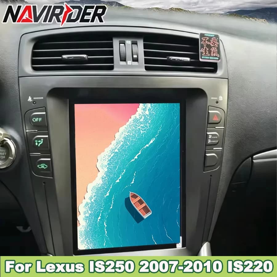 10.4" Android Screen CarPlay Car Radio For Lexus IS250 2007 2009 2010 IS220 Multimedia Android Auto GPS Navi 256GB Video Player