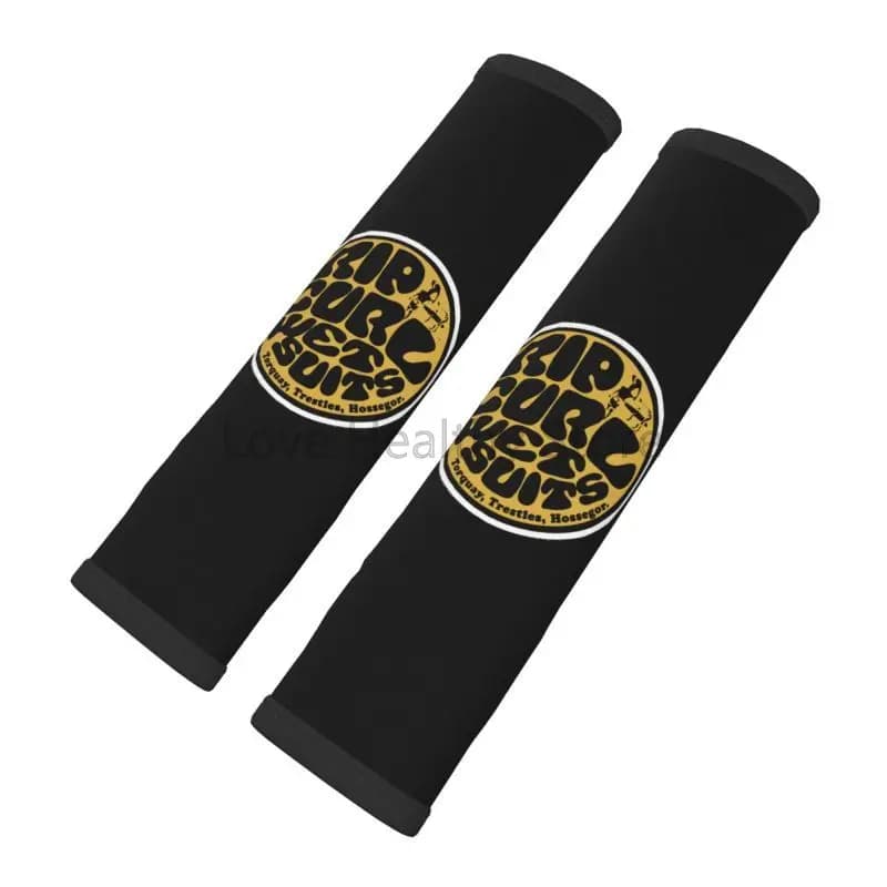 Custom Rip Curl Surf Car Seat Belt Covers 2 Pcs Universal for Adults Safety Belt Strap Shoulder Pads Auto Accessories Decor