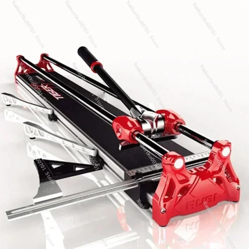 Tagliatrice manuale per mattoni, piastrelle lucide, tavolo da taglio ad alta precisione in ceramica a spinta