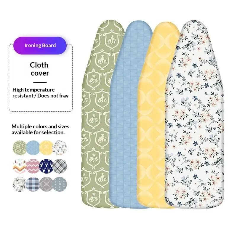 1 Pezzo Copri Asse da Stiro Resistente al Calore, Durevole, Imbottito e Rinforzato, Universale per Lavanderia con Design Stampato