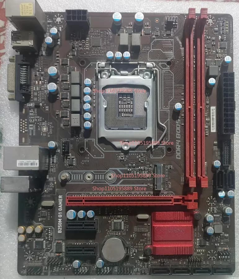 Scheda Madre MSI B250M G1 GAMER LGA1151 DDR4 M.2 DVI-D per E-sports MATX