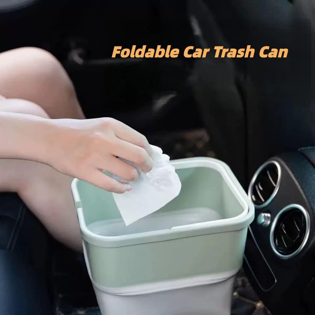 1Pc Multi-funzionale Pieghevole Impermeabile Auto Cestino Della Spazzatura Mini Auto Cestino Contenitore della Spazzatura Rifiuti Organizzatore per Accessori Auto