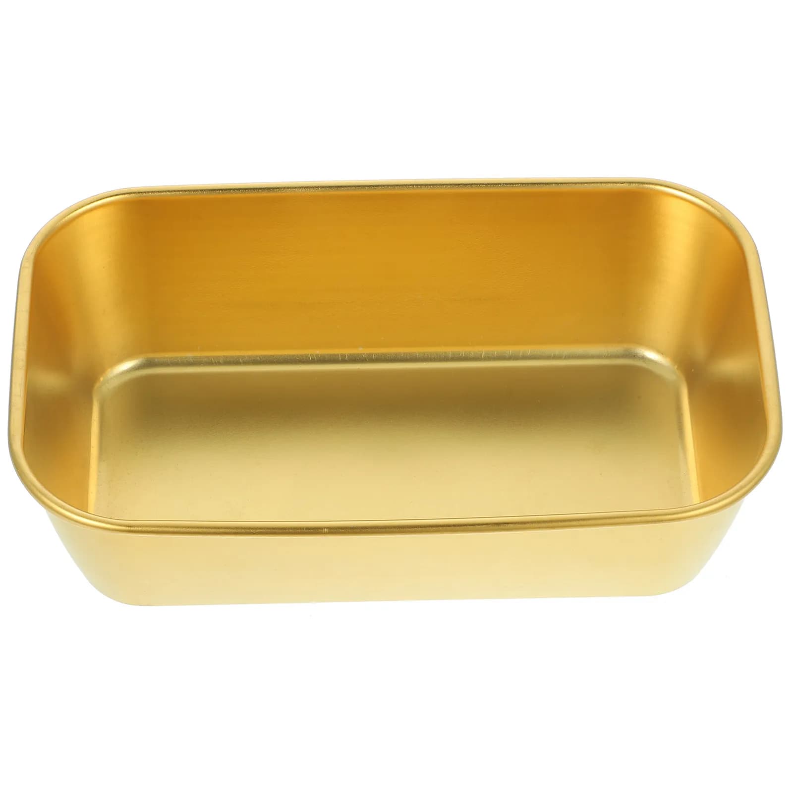Ciotola Quadrata in Acciaio Inox per Insalata, Frutta, Dessert, Contenitore Multifunzione per Alimenti, Gadget da Cucina, Stoviglie per Casa e Snack