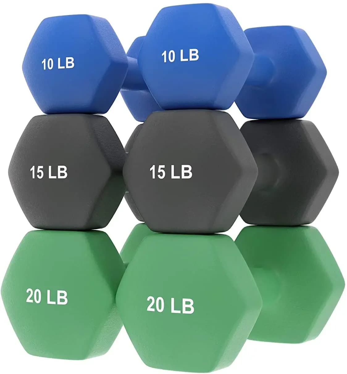 New Product 2022 New Style Colorful PVC Dipping Dumbbell Set For Gym Or Home Use