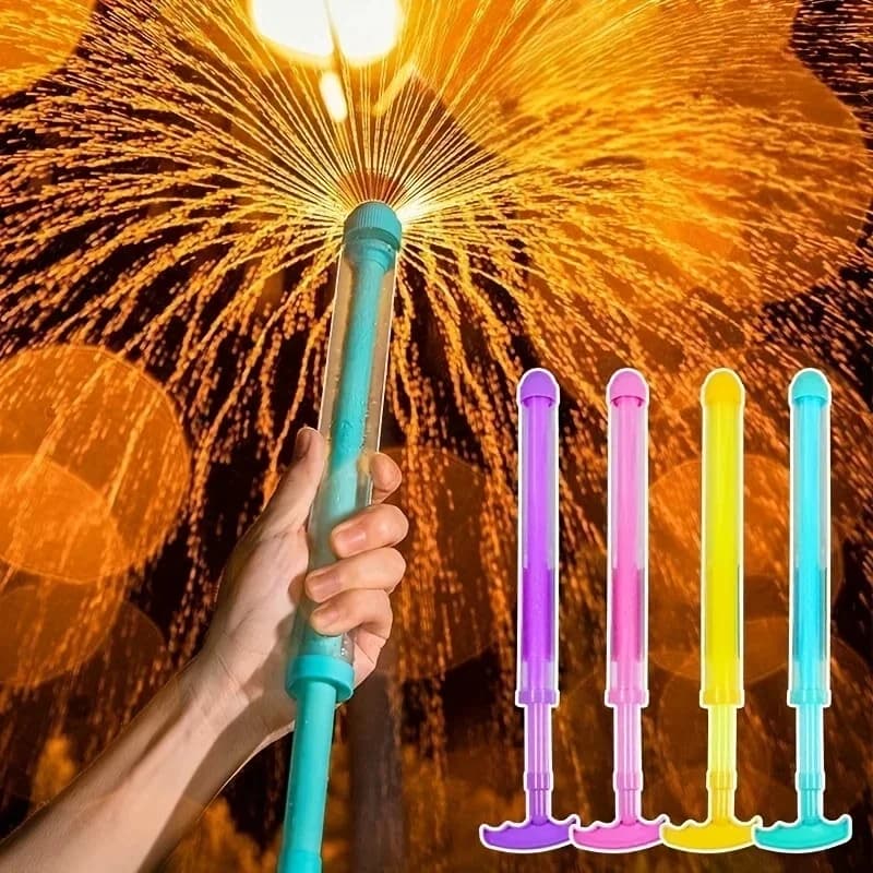 4pcs Colorful Fireworks Water Gun - for Parties, Water Parks, Games, and Romantic Celebrations, with A Sturdy Structure