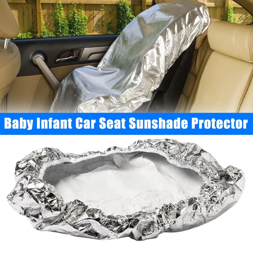 Children's Car Seat Sun Covers Children's Dust Covers Solar Protection Safety Seat Sunbed Thermal Insulation Covers Child Car Supplies