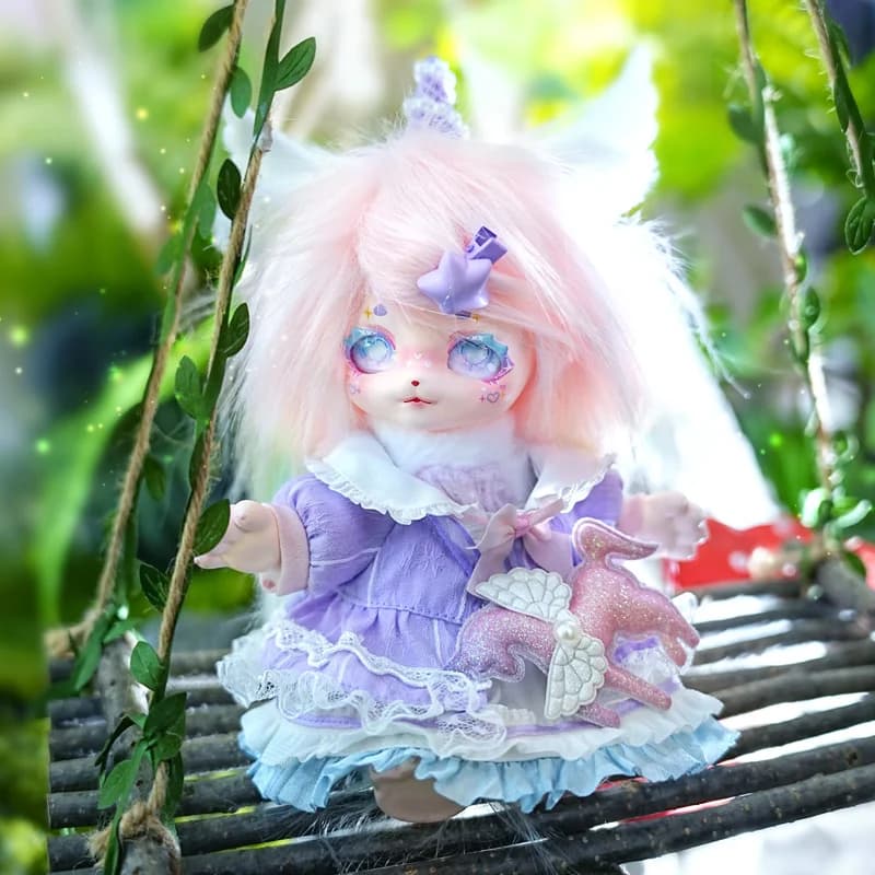 Nuova vendita ben nuova serie Dumia Forest Family scatola cieca in vinile ornamenti alla moda bambola super carina regalo di compleanno per ragazza giocattoli autentici