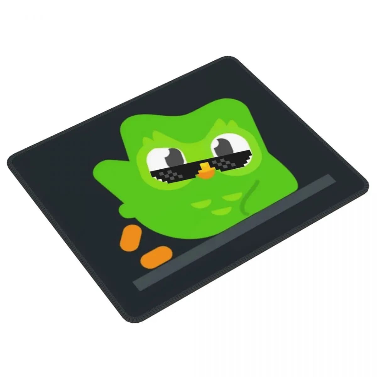 Duolingo Owl Duo Tappetino per mouse Tastiera per computer Tappetino per mouse Tappetino per scrivania per laptop da gioco Tappetini per tavolo da ufficio