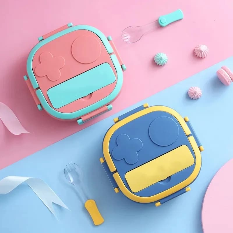 NestWare Outing Tableware 304 Portable Stainless Steel Lunch Box for Child Student Outdoor Camping Picnic Food Bento Container