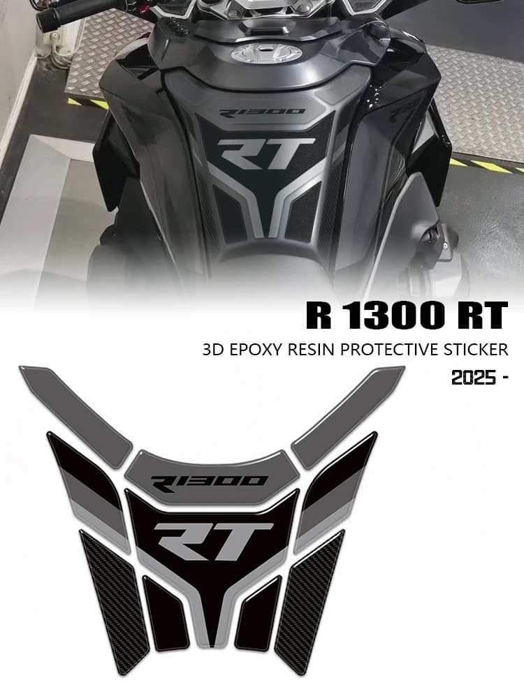 R1300RT 2025 Accessori moto Adesivo di protezione del serbatoio in resina epossidica 3D per R 1300RT R 1300 RT