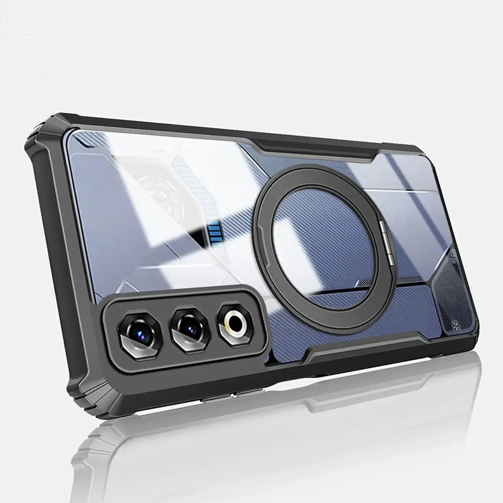 Custodie trasparenti in acrilico per Nubia Neo 5 5Pro 3 2 1 Neo 3 5 GT con supporto magnetico e protezione completa della fotocamera B22