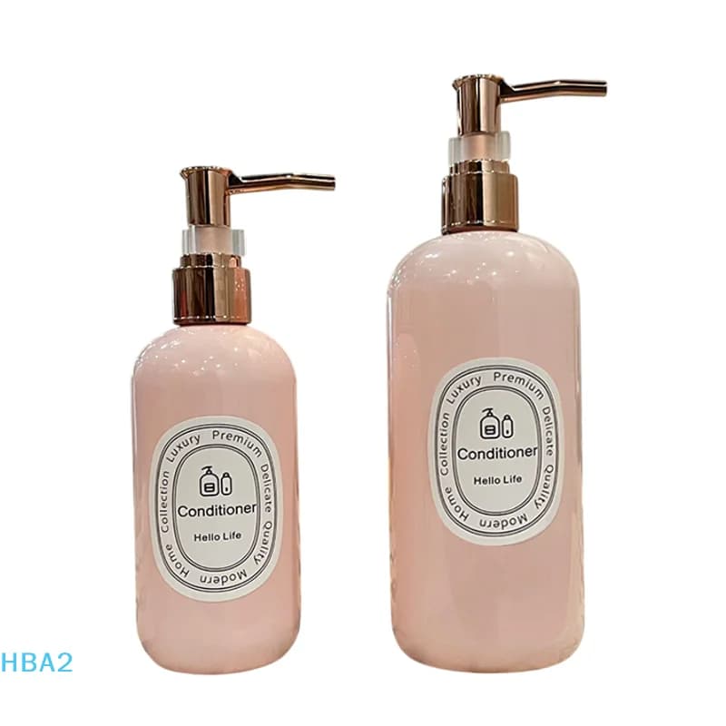 【B】250/500ml Soap Dispenser Container Refillable Empty Liquid Hand Sanitizer Shampoo Shower Gel Pump Bottles Bathroom Kitchen