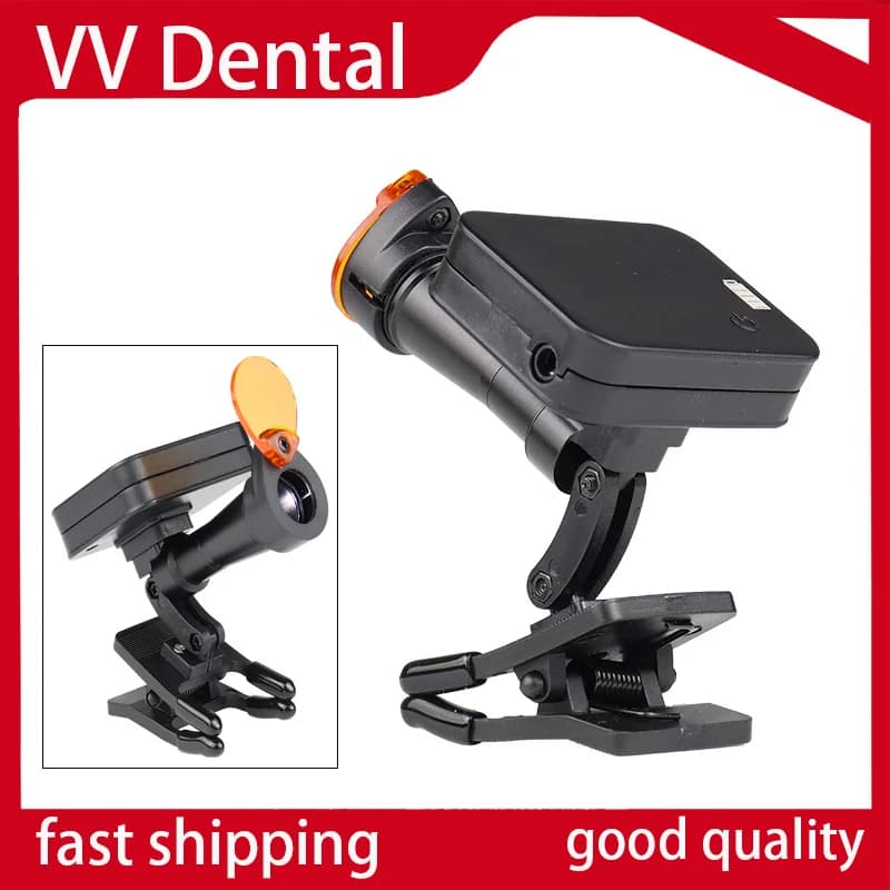Clip Type 5 W Dental Wireless Front Lamp for Dental Enlargement Lens Lab Magnifying Glasses Medical Enlargement Lens