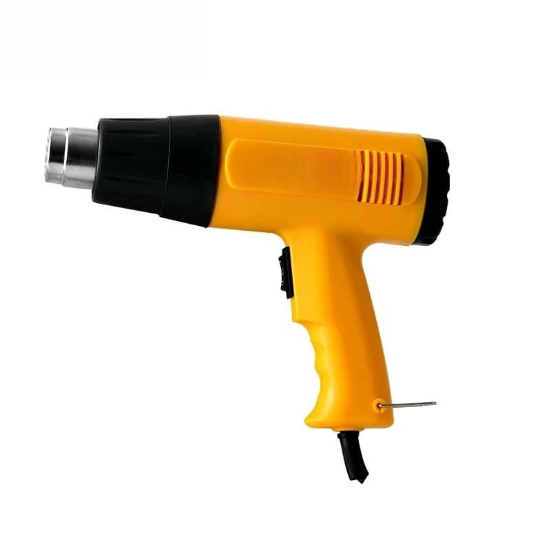 2000W Temperature Regulating Industrial Hot Air Gun, Hand Held High Temperature Baking Gun, Automotive Film Adhesive Heat Shrink
