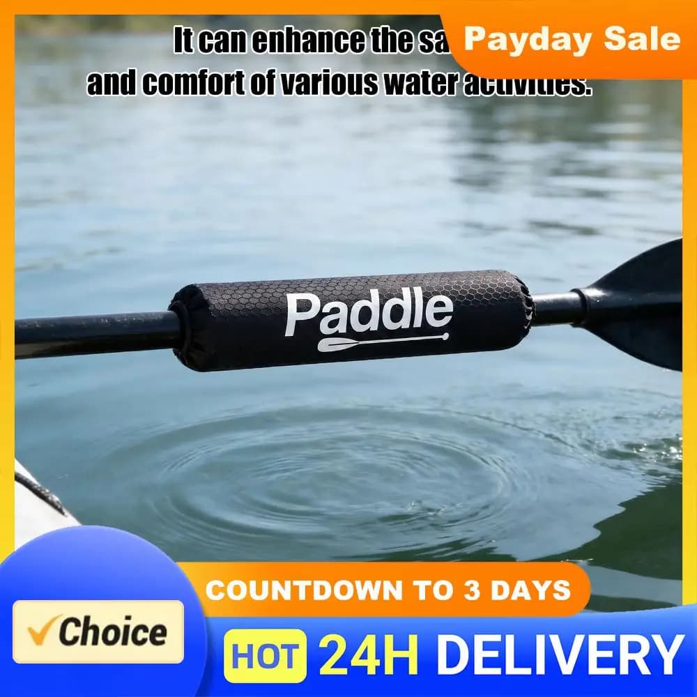 Paddles Buoyancy Sleeve Multi Purpose Versatile Kayak Flotation Adjustable Buoyancy Covers for Prevent Paddles Sinking in Water