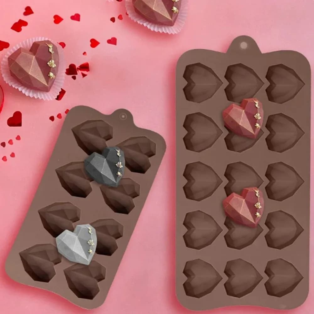 Amore Stampo da forno in silicone San Valentino Capodanno Ramadan Festa della mamma Stampi per caramelle al cioccolato fai da te Accessori da forno Stampi per torte
