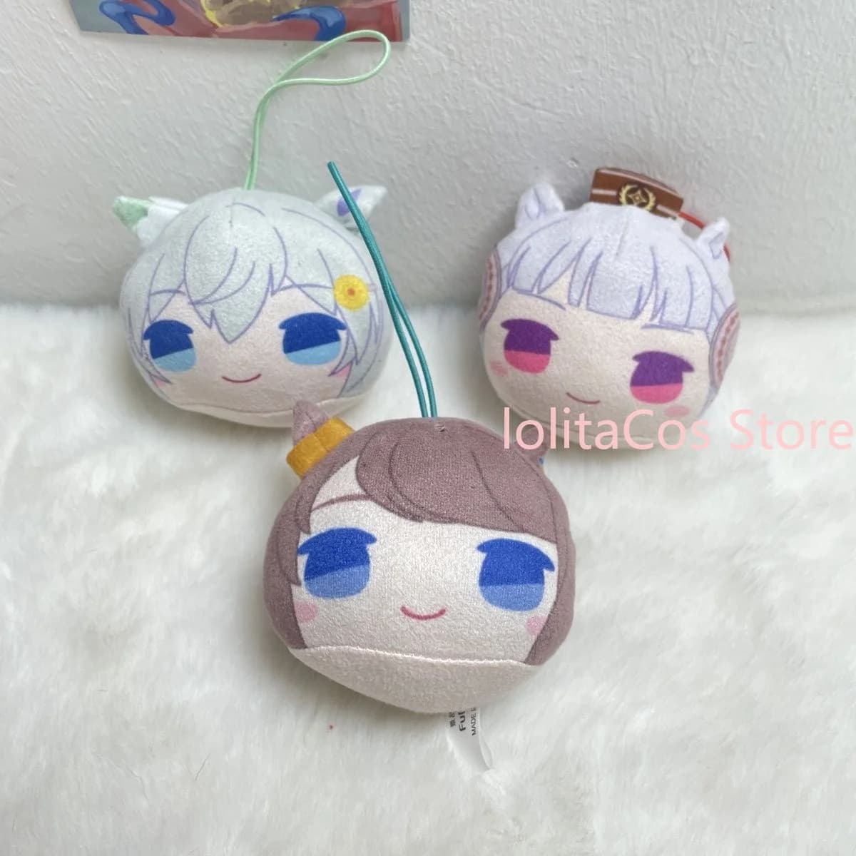 Genuine Umamusume: Pretty Derby Tosen Jordan Seiun Sky Kawaii Plush Doll Anime Cotton Ball Pendant Birthday Gift Xmas Cosplay