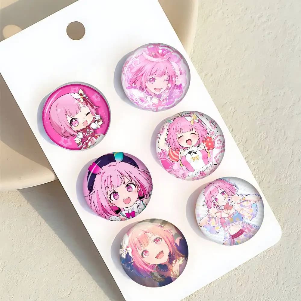 Anime Emu Otori cute Anime Creative Tinplate Soft Button Pins Animal Icon Brooch Lapel Backpack Badge Accessories Pin