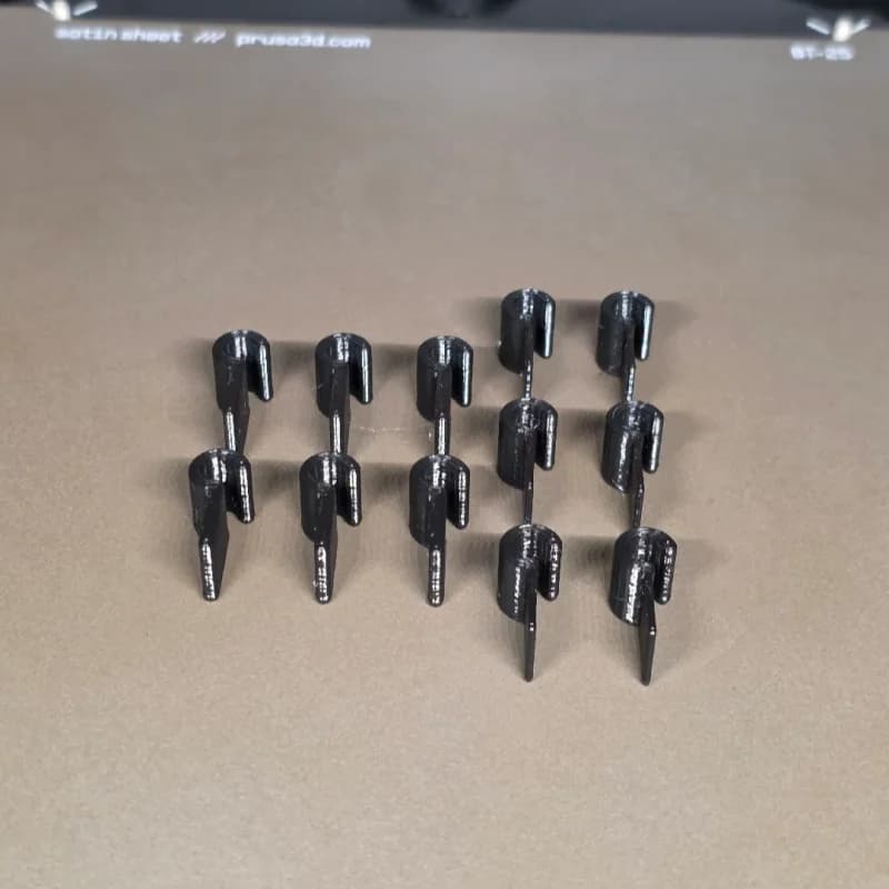 10 Pezzi Clip Organizzatori per Cavi Auto, Fissatori Nascosti per Cablaggio Dashcam, Supporti per Cavi Interni Auto, Clip per Gestione Cavi