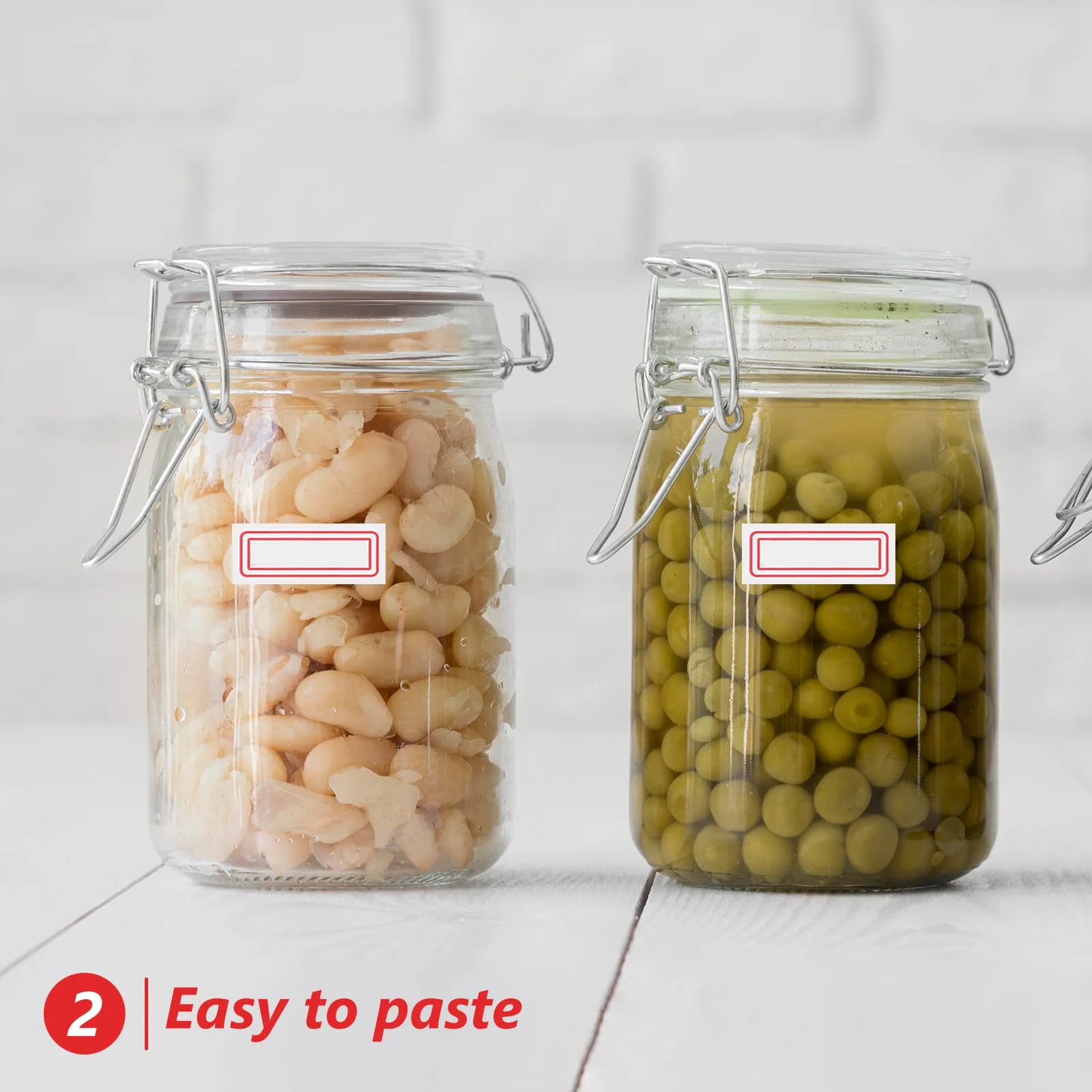 68Sheets Self Adhesive Labels Blank Writable Stickers for Office Home Storage Jars Containers File Folders Mailing Address