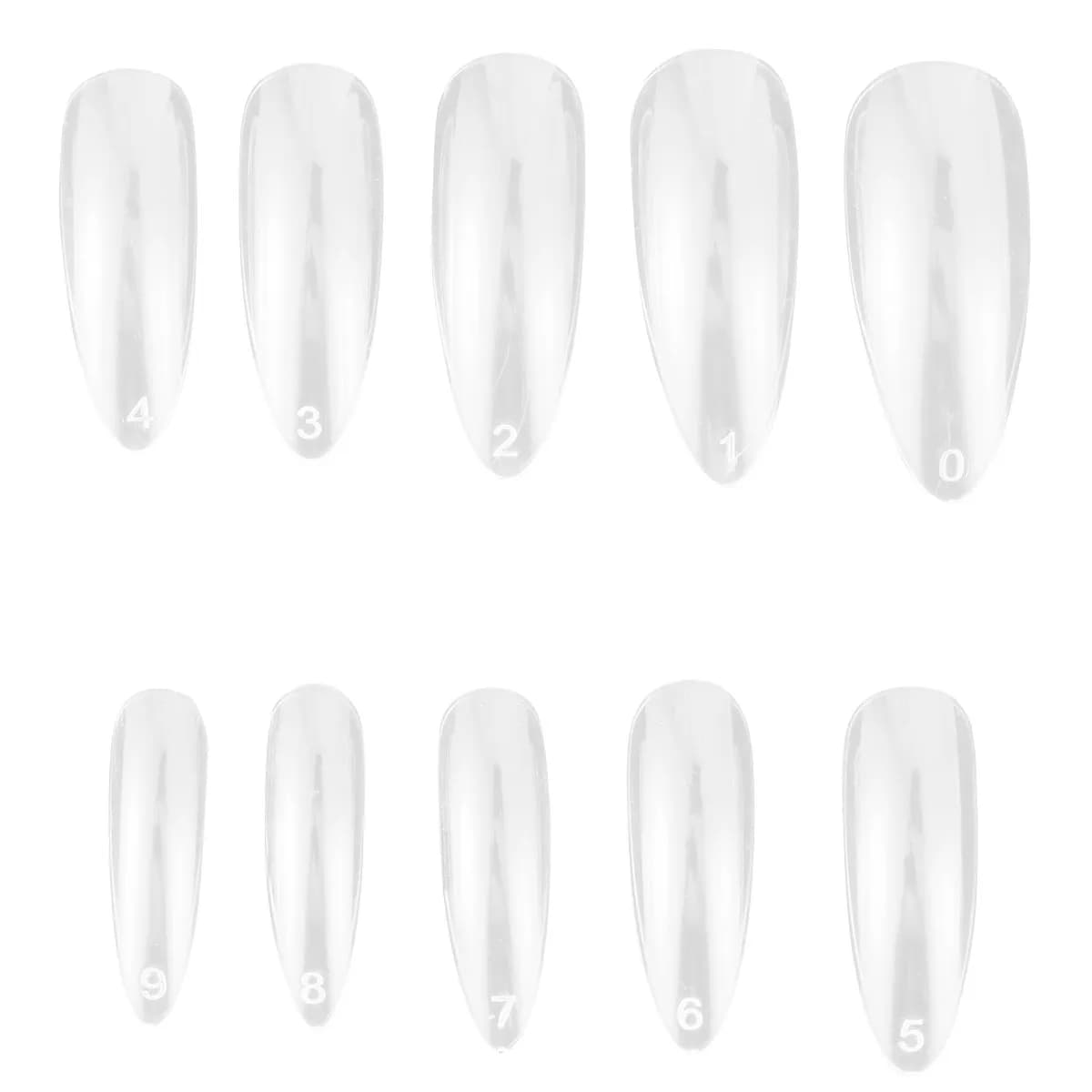 600 Pezzi di Unghie Finte Artificiali a Copertura Totale, Comode e Adatte per Nail Art Domestica e Professionale